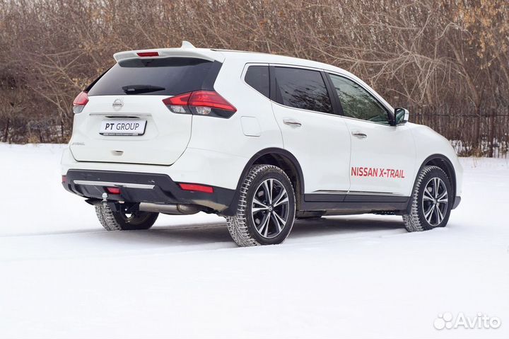 Фаркоп nissan X-Trail с 2014 - съемный квадрат