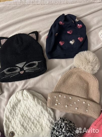 2 шапки, шарф, худи