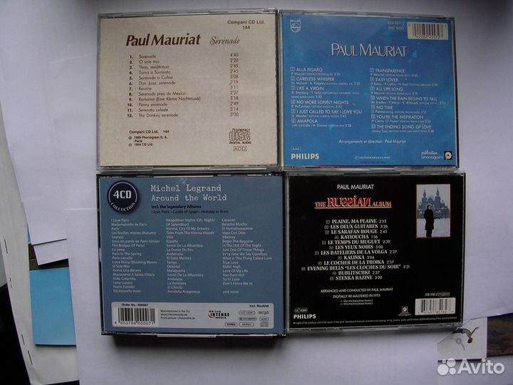 Оркестры: Пурсель, Каравелли, Мориа, Лефевр, Ласт