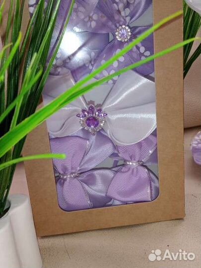 Набор бантов на резинке