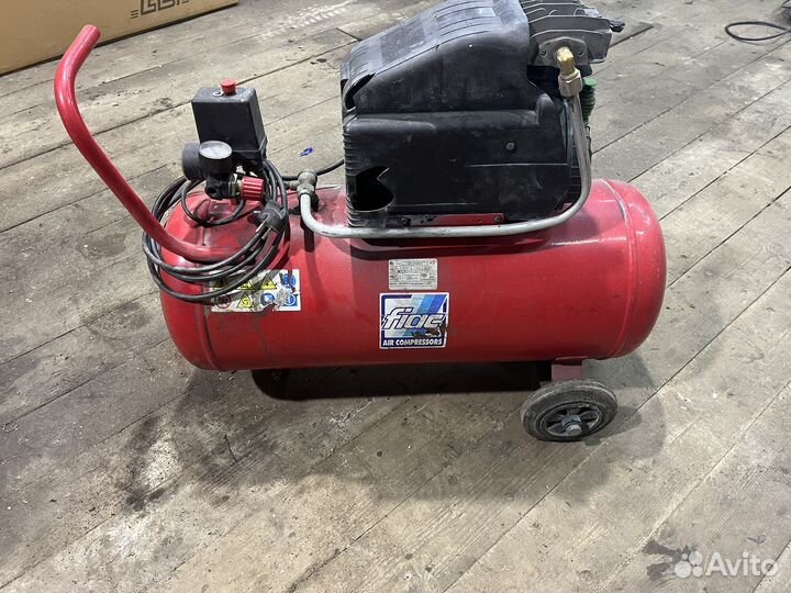 Компрессор воздушный 50 литров бу fiac