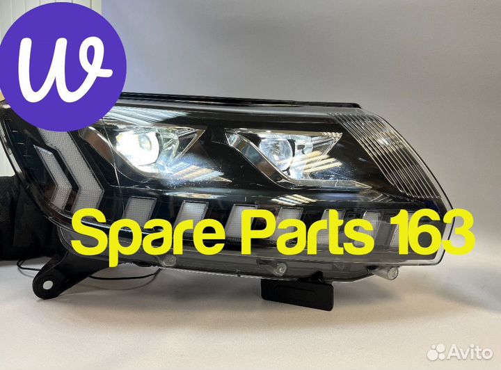 Фары тюнинг на Largus Fl и Logan 2