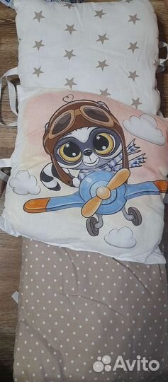 Бортики на детскую кровать