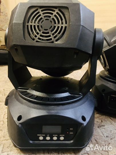 Вращающиеся световые головы