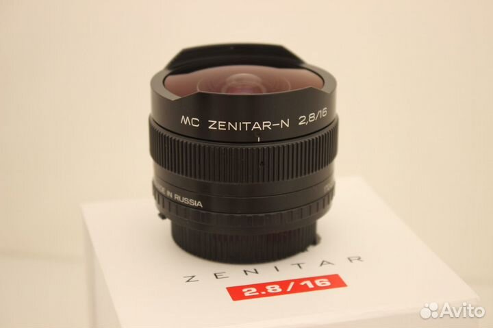 Zenitar-N 2.8/16 мс для Nikon объектив