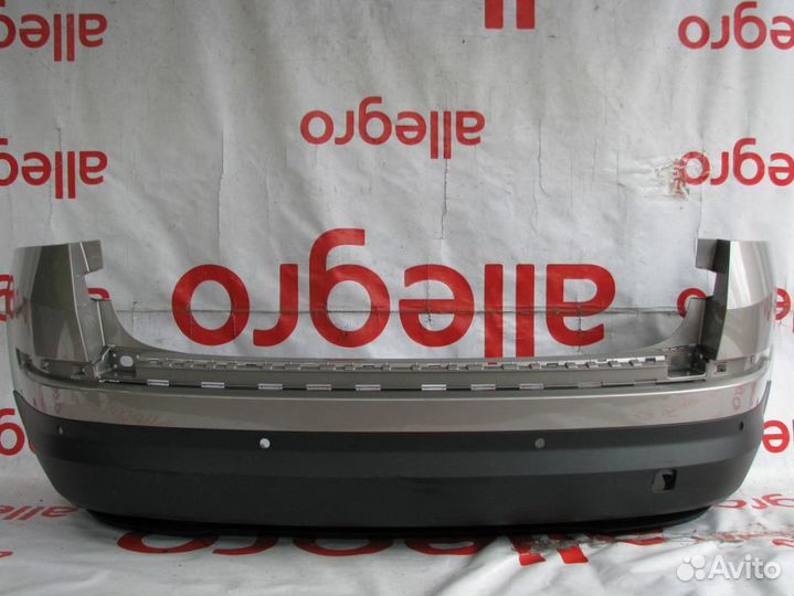 Skoda Kodiaq бампер задний 2017+