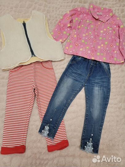 Одежда для девочки пакетом 2-3 года