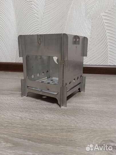 Печь щепочница походная