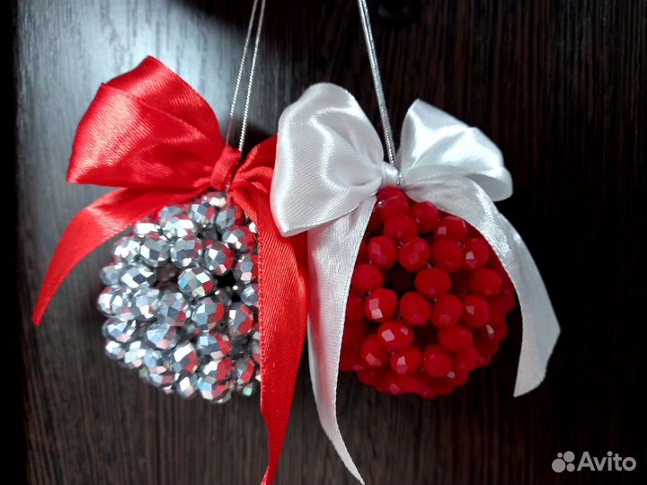 Новогодние украшения ручной работы