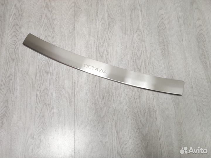 Накладка на задний бампер Skoda Octavia A8 2020-нв