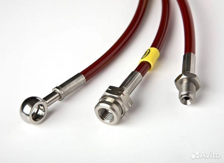 Армированные тормозные шланги HEL на мототехнику