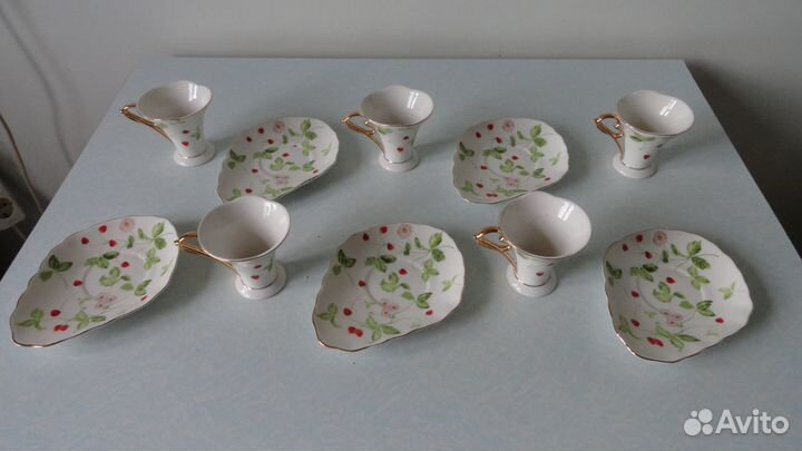 Чашки блюдца набор кофейный Япония