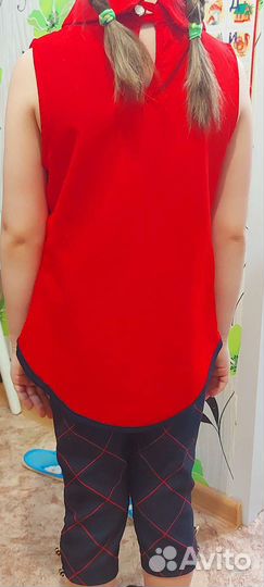 Комплект брючки топ для девочки