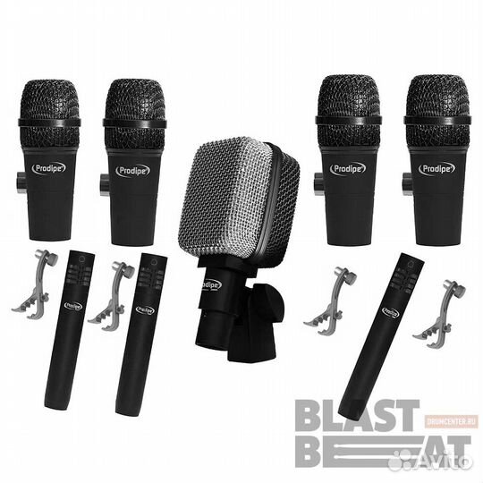 Комплект микрофонов для ударных Prodipe DR8 Salmie