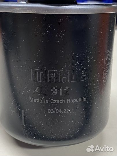 Топливный фильтр Mercedes A6510902952 KL912