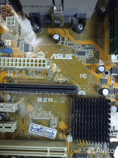 SAM2 Asus M2N+проц.64х2 dual core5600+c охлаждение