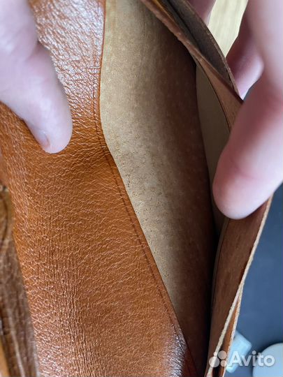 Кошелек портмоне мужской СССР монетница кожа