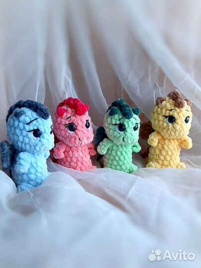 Вязаные игрушки ручной работы