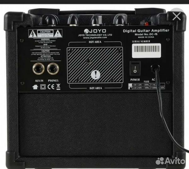 Комбоусилитель Joyo DC-15s аккумуляторный