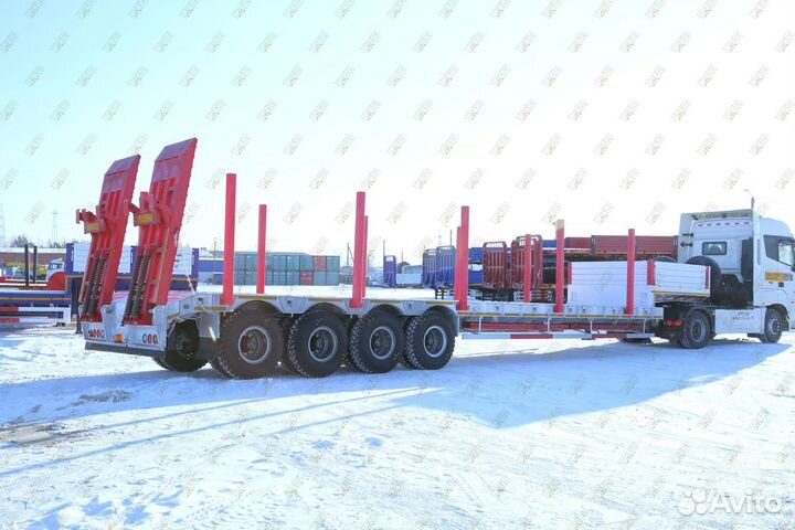 Полуприцеп трал (тяжеловоз) AMUR LYR9907TDP, 2024