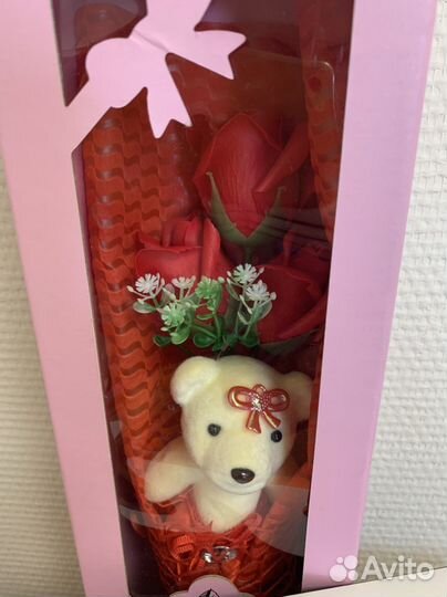 Подарок мыло мишка