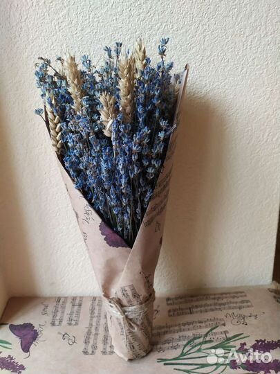 Супер букеты лаванды(сухоцвет 2023)