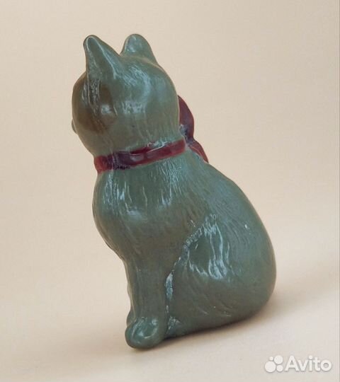 Игрушка кот кошка целлулоид 1940-50е гг СССР