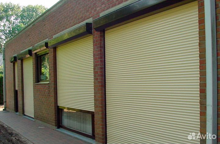 Роллеты на дверь Алютех 1000х2150мм