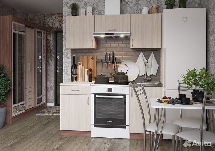 Кухонный гарнитур 1,6м новый