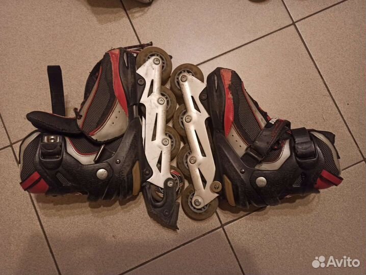 Роликовые коньки детские раздвижные