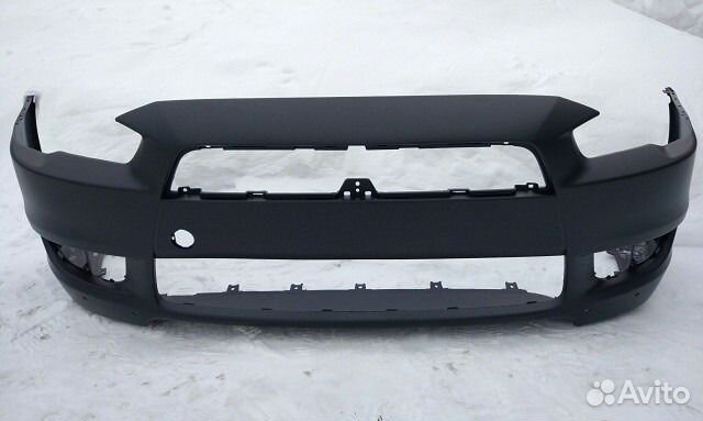 Бампер передний mitsubishi lancer X Лансер 10