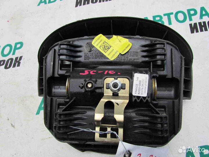 Подушка безопасности в рулевое колесо для Renault Scenic 2 2003-2009г