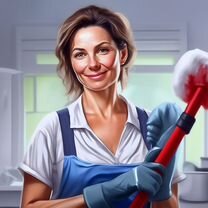 Уборщица (4 часа)