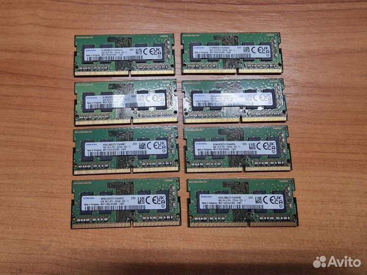 Память для ноутбука 4Gb Samsung 3200MHz pc-25600