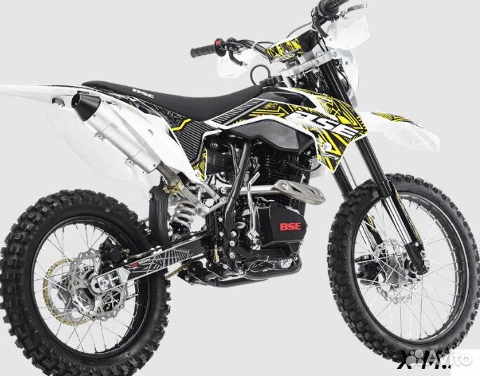 Эндуро / кроссовый мотоцикл BSE Z1 zebra yellow (0