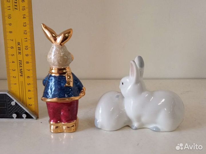 Кролик статуэтка фарфор
