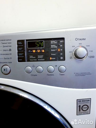 Lg 6 кг. инверторная. гарантия