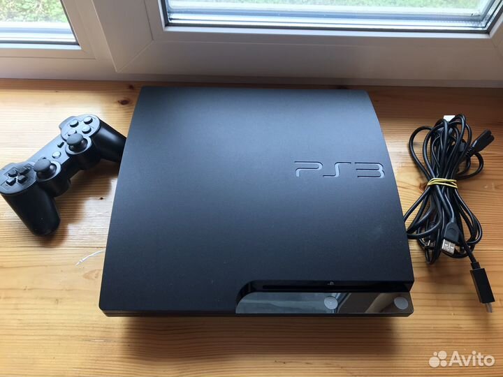 Игровая приставка ps3 slim прошитая