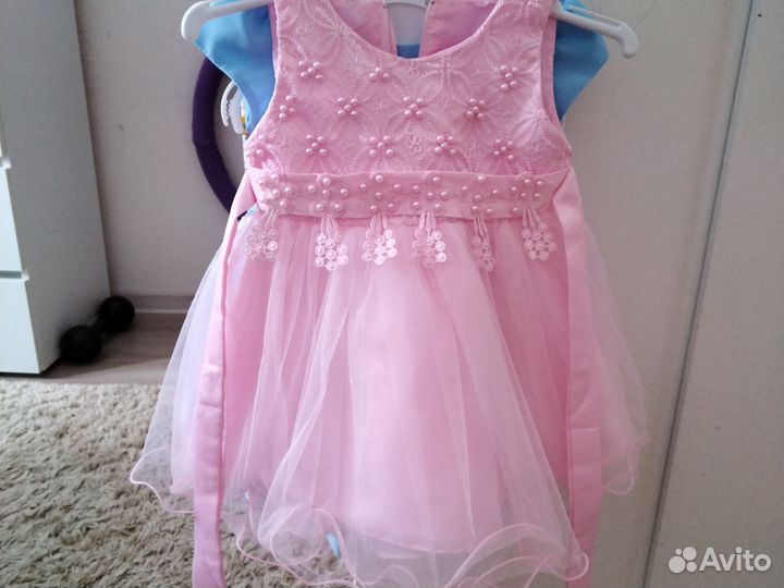 Платье для девочки 86