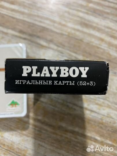 Карты игральные playboy