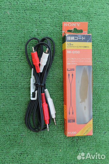 Sony RCA-MiniJack, Japan