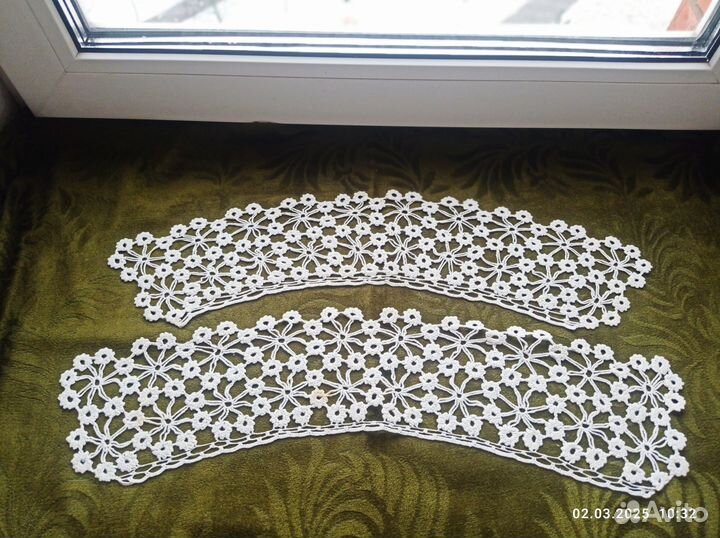 Кружевной воротничок антиквариат винтаж