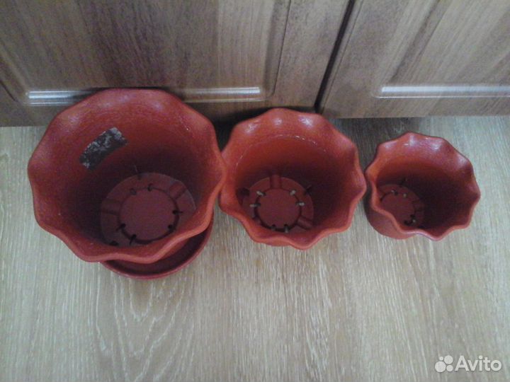 Горшки разные