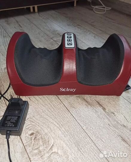 Массажер для ног с подогревом solray SMF-10