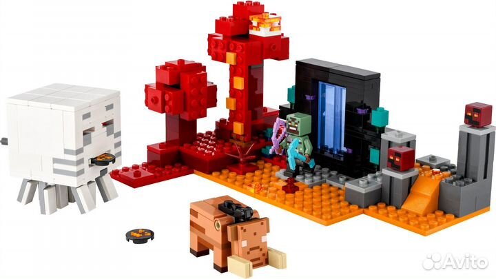 Lego Minecraft 21255 Засада у портала в подземелье