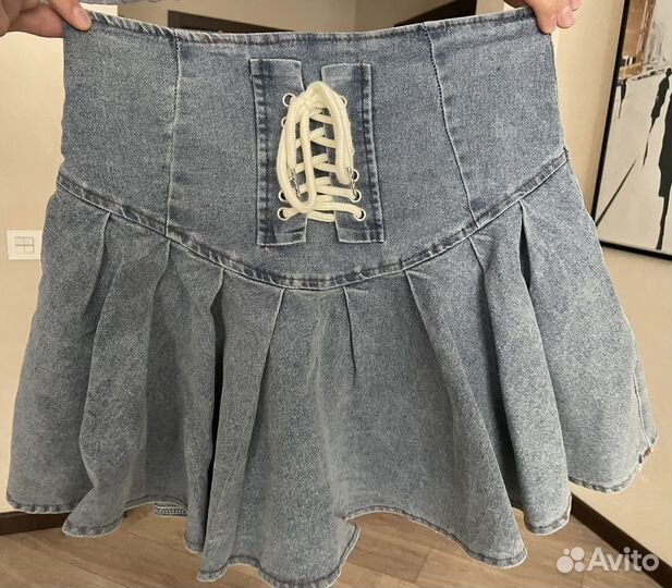 Джинсовая юбка