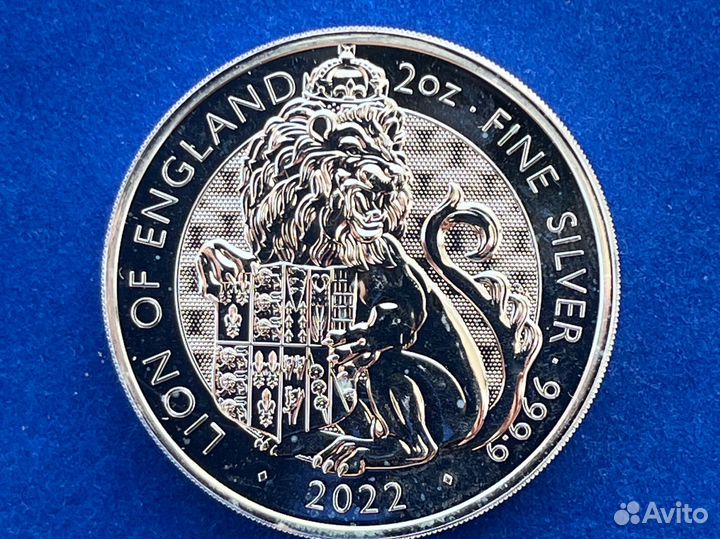 5 фунтов звери королевы инвестиционная монета