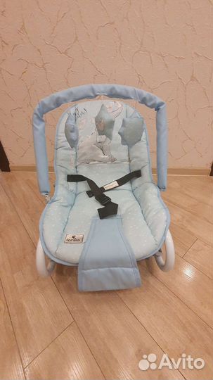 Кресло шезлонг для новорожденных от 0 до 9кг
