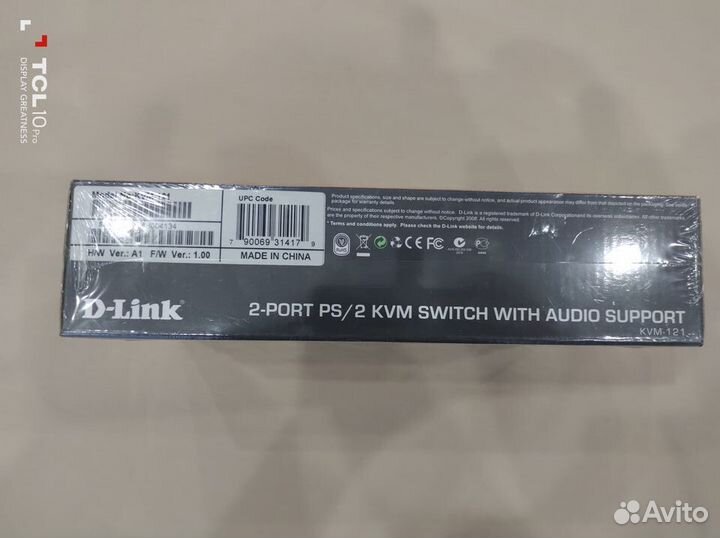 KVM переключатель D-Link KVM-121