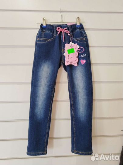 Джинсы для девочки новые